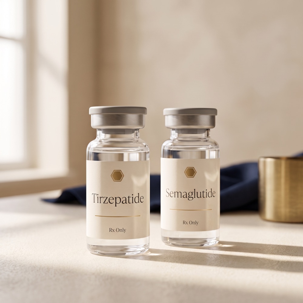 Semaglutide and Tirzepatide vials